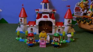 Peach's Castle Under Attack - LEGO Mario