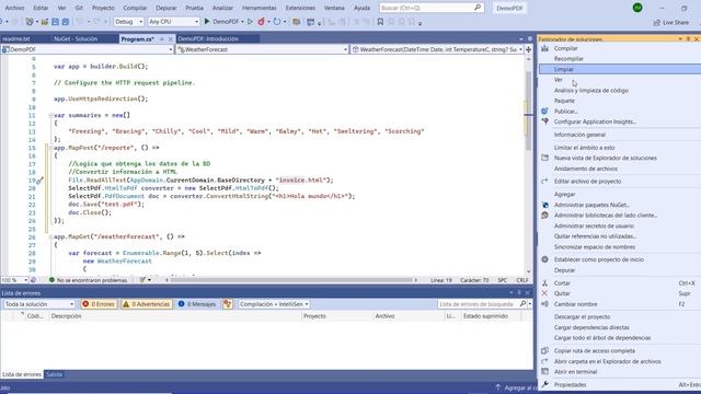 Generar PDF con Web API NET6, NET5 o NetCore смотреть онлайн