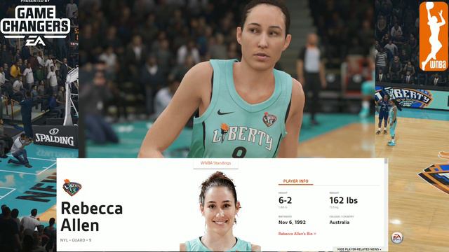 Nba Live 19 WNBA Player Scan Breakdown Series Part# 2 Indiana Fever & New York Liberty смотреть онлайн