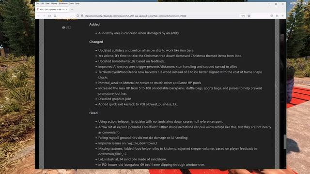 This NERF is COMING! New Update Alpha 20.1 EXP B6! 7 Days To Die ✔️ смотреть онлайн