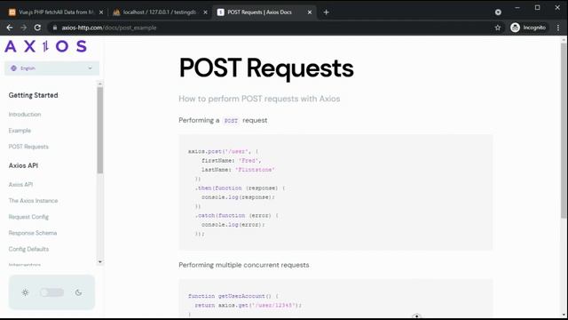 Vue.js PHP fetchAll Data from Mysql Database смотреть онлайн