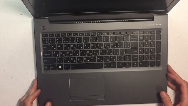 Lenovo IdeaPad 510-15IKB разборка смотреть онлайн