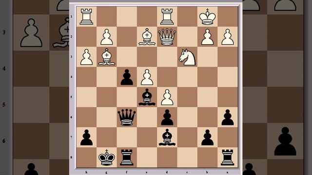 Florin Gheorghiu Vs. Garry Kasparov, 1988