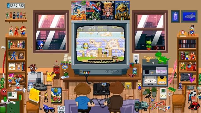 Super Fantasy Zone (SEGA Genesis) - Fresh Melon смотреть онлайн