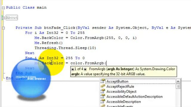 How to Color Fade [vb 2008/.NET] смотреть онлайн