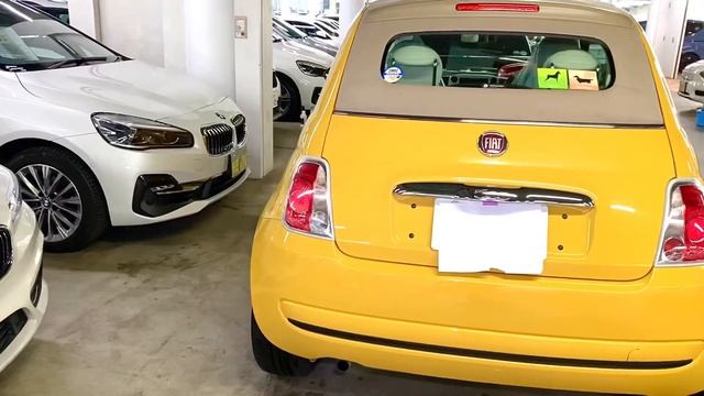 Fiat 500c 2door. Yellow. W/a смотреть онлайн