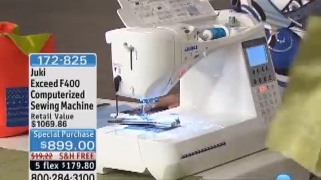 Juki Exceed F400 Computerized Sewing Machine смотреть онлайн