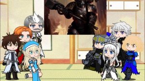 Реакция персонажей King's raid  на Warhammer...