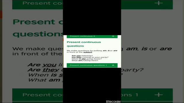 Present continuous Tence смотреть онлайн