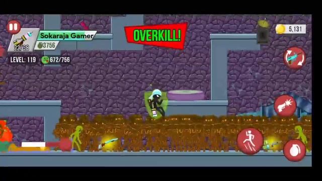 Zombie Boss!! Chapter 5 Laboratory level 119-120 Stickman Zombie Shooter update смотреть онлайн