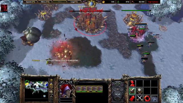 Warcraft 3 Reforged - Curse Of The Forsaken 3.0.1 - 02 - An Icy Menace смотреть онлайн