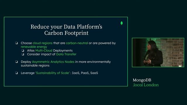 Designing Sustainable Architectures with MongoDB смотреть онлайн