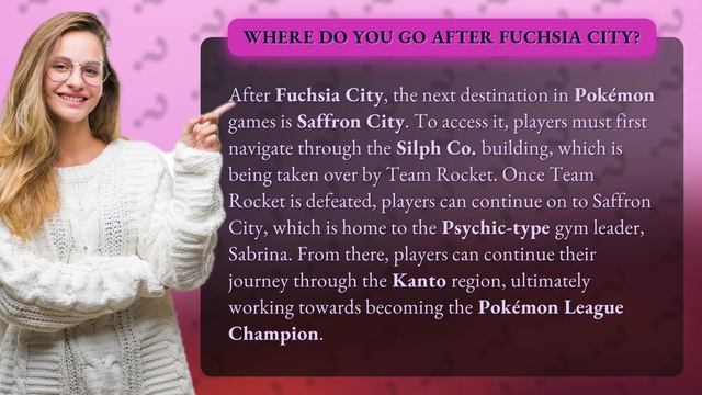 Where do you go after Fuchsia City? смотреть онлайн