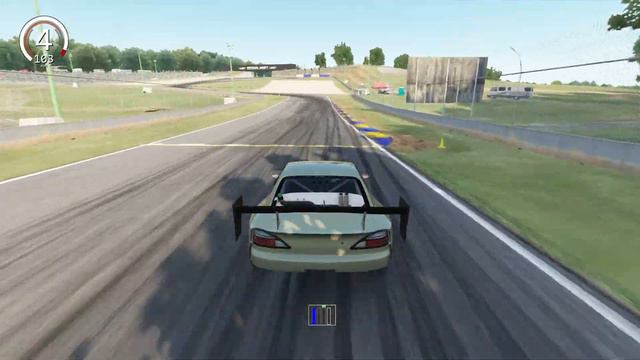 Assetto Corsa 110MPH Drift Entry in 1000HP S15 Silvia / Road Atlanta смотреть онлайн