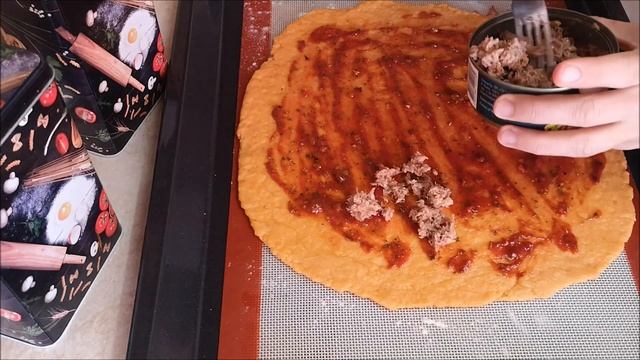 Томатная ГАЛЕТА с тунцом, помидорами и сыром. ВКУСНАЯ домашняя выпечка смотреть онлайн