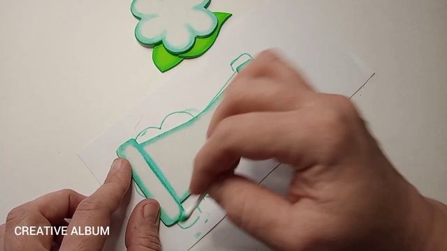 Bonbonniere from foamiran "Tulip". Tutorial. смотреть онлайн