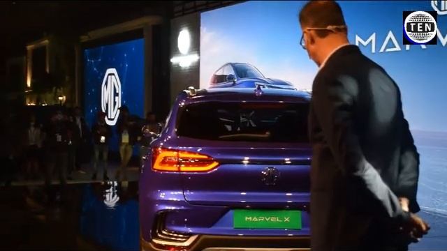 MG Motors Unveils Marvel X Connected SUV At Auto Expo 2020