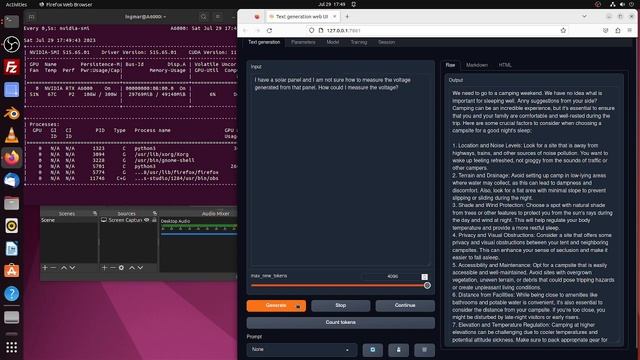 Running Llama 2 13B locally in chat mode with my NVIDIA A6000 смотреть онлайн