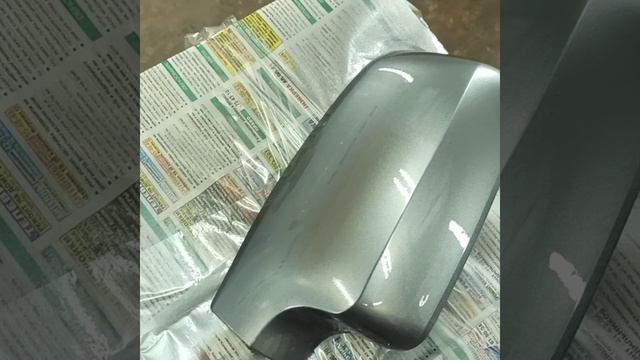 Покраска декор накладок на приору