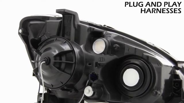 SPECDTUNING DEMO VIDEO: 2002-2004 NISSAN ALTIMA 4DR SEDAN CRYSTAL HEADLIGHTS смотреть онлайн