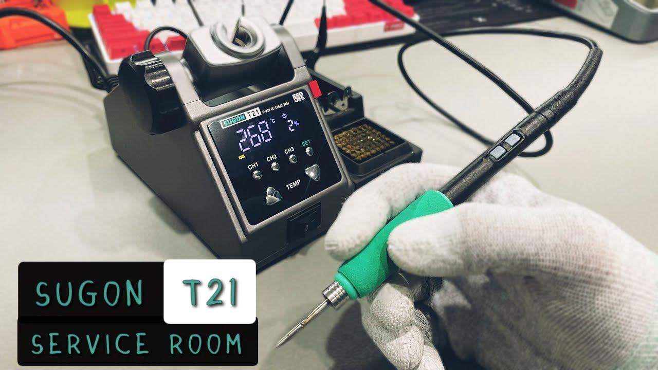 Sugon T21 Обзор паяльной станции