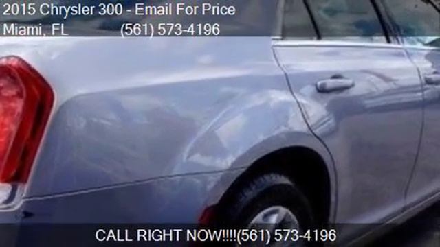 2015 Chrysler 300 Limited 4dr Sedan for sale in Miami, FL 33 смотреть онлайн