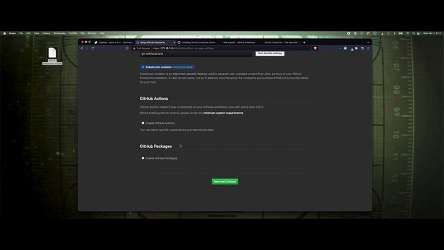 Installing GitHub Enterprise Server on VMware смотреть онлайн