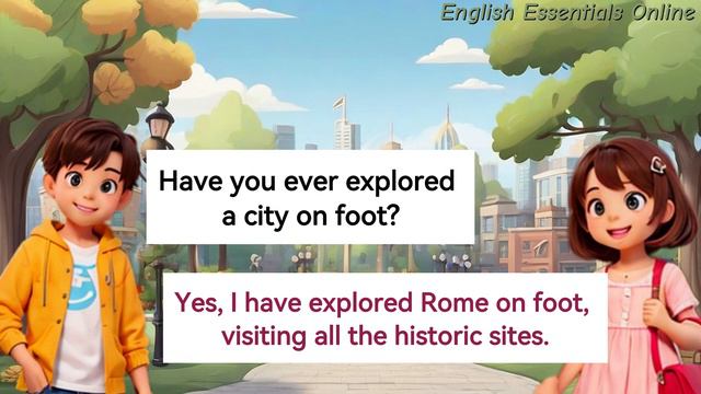 Present Perfect Conversation | Improve your English Skills | English Speaking Practice смотреть онлайн
