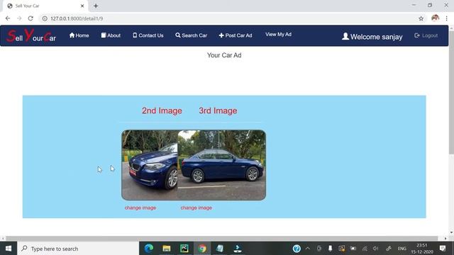 Old Car Selling Project || Python Django Project смотреть онлайн