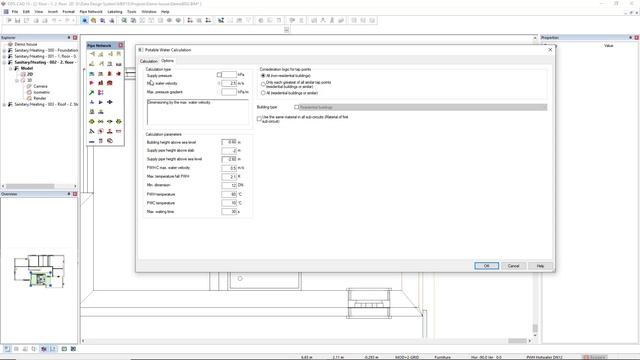 Getting Started - Plumbing - Calculating a potable water system and generating reports смотреть онлайн