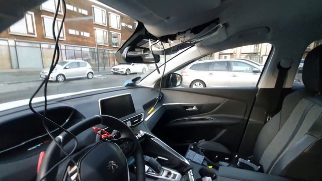 How to Installation DVR Dash Cam DashCam Front Camera & back camera For peugeot 3008 & peugeot 5008 смотреть онлайн