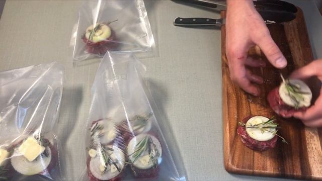 Filet Mignon In Sous Vide . Филе Миньoн в Сувиде