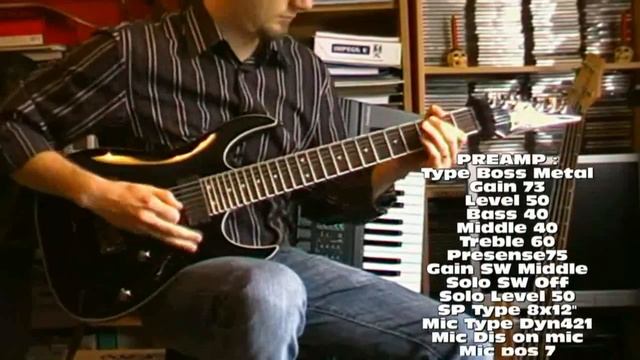 Boss GT10 - Adagio - Arcanas Tenebrae / Dominate - A patch by Brindavoine смотреть онлайн