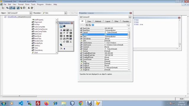 How to Make Password Login Form In Visual Fox Pro 9.0 | VFP9 | Coding With AB смотреть онлайн