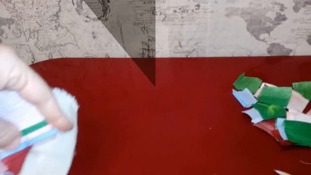 Christmas Decorations. Делаем простое и красивое украшение из лоскутков!.