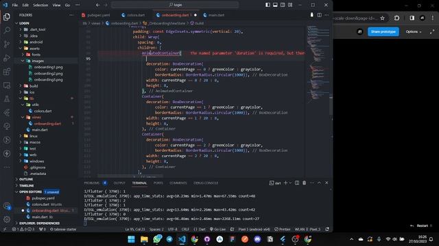 Membuat Onboarding & Login #5 Handle Pindah Halaman - Flutter Run смотреть онлайн