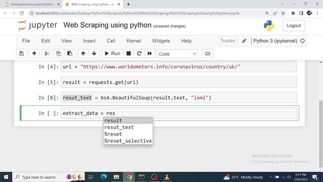Web scraping using python beautifulsoup and request – beginner python project смотреть онлайн