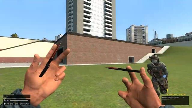 Обзор аддонов Garry's mod-ножи! смотреть онлайн