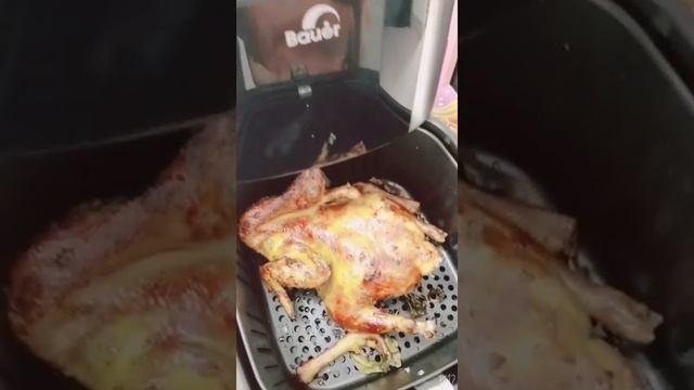 Làm món Gà nướng với nồi chiên không dầu Bauer 7L смотреть онлайн