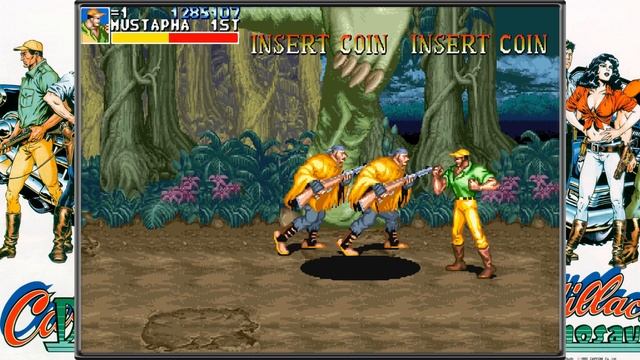 CADILLACS & DINOSAURS (1992) - #АРКАДНЫЕ АВТОМАТЫ #CAPCOM | ПРОХОЖДЕНИЕ Ретро-игры смотреть онлайн