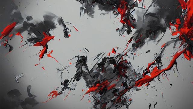 I asked Stable Diffusion AI "Abstract Drama" (Lyrical Abstraction or Abstract Expressionism?) смотреть онлайн
