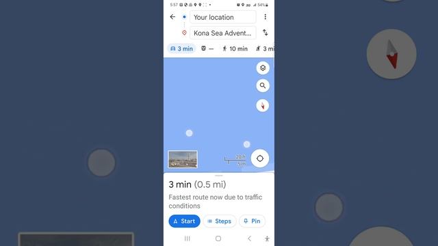 Tourists are driving into Honokohau Harbor because of GPS. I had to check it out.