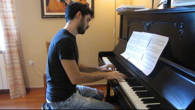 Michael Nyman - The Sacrifice (Antonis Papakonstantinou) (Piano) смотреть онлайн