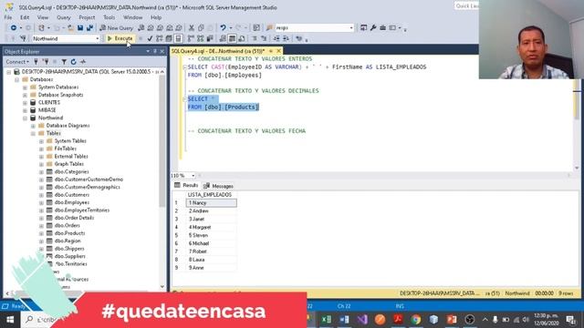 SQL - CONCATENAR TEXTO - PARTE 2 смотреть онлайн
