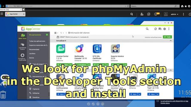 ? How to install phpMyAdmin on NAS Qnap server смотреть онлайн