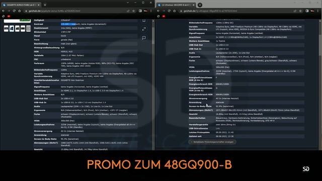 OLED DUELL | LG 48GQ900-B vs. AORUS FO48U | Wo sind die Unterschiede? Sieger ?| Kaufen oder warten смотреть онлайн