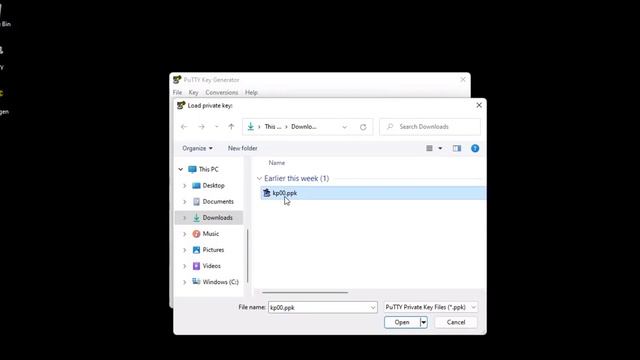 Converting a .ppk file to a .pem file смотреть онлайн
