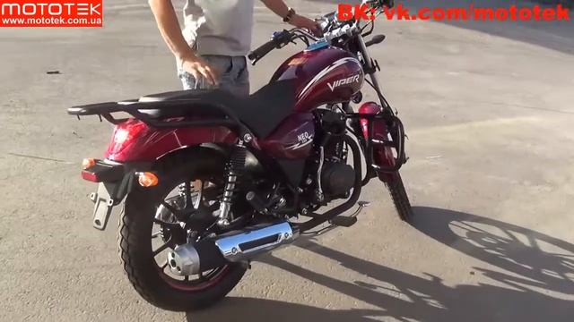 Видео обзор мотоциклов VIPER V150CHNEO Mototek 720p смотреть онлайн