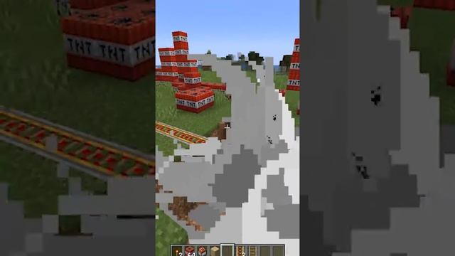 Minecraft TNT MINECRAFT vs 100 TNT #Shorts смотреть онлайн