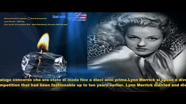#discochannel Lynn Merrick - (Attrice) Fort Worth, 19 novembre 1919 – West Palm Beach, 25 marzo 200 смотреть онлайн